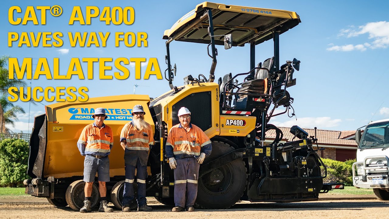 Cat® AP400 paves way for Malatesta success