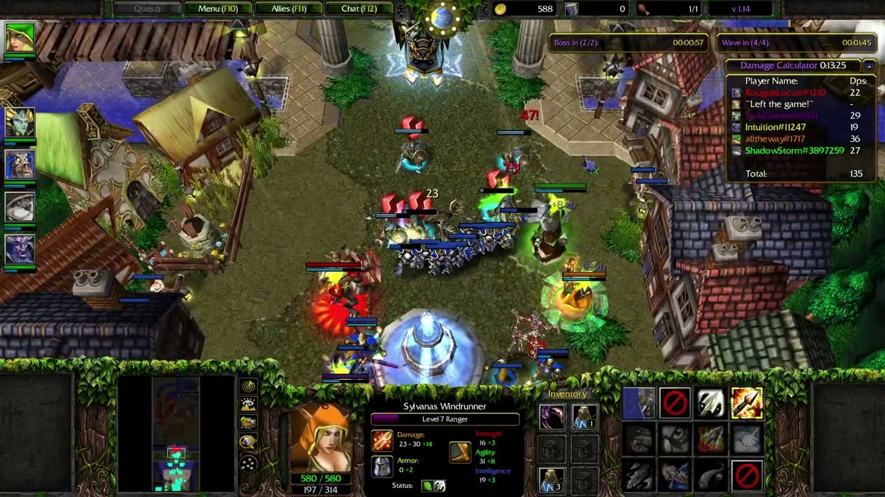 SUCCESSFUL 2HR ++ | RANGER GAMEPLAY | Warcraft 3 DALARAN SIEGE #2 | justicebeavercrimefight
