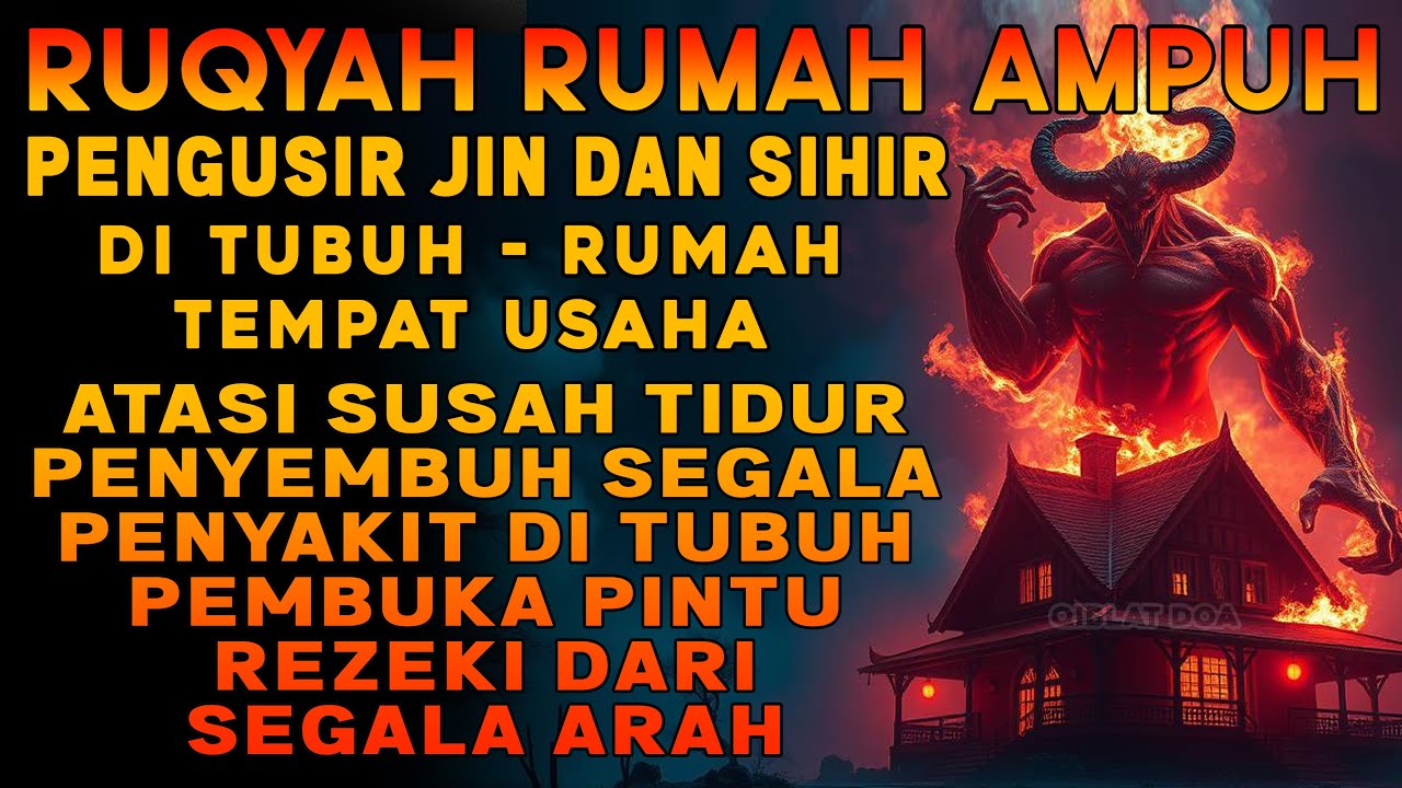 RUQYAH RUMAH PENGUSIR JIN, SETAN & SIHIR DI RUMAH & TUBUH, PENENANG HATI & FIKIRAN | ALAA AQEL