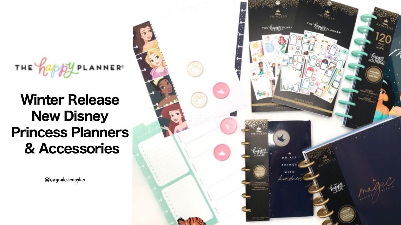 The Happy Planner® Winter Release - Disney Princess Collection