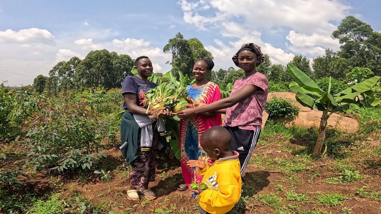 From Farm To Table||Simple Traditional African Meal For My Family 