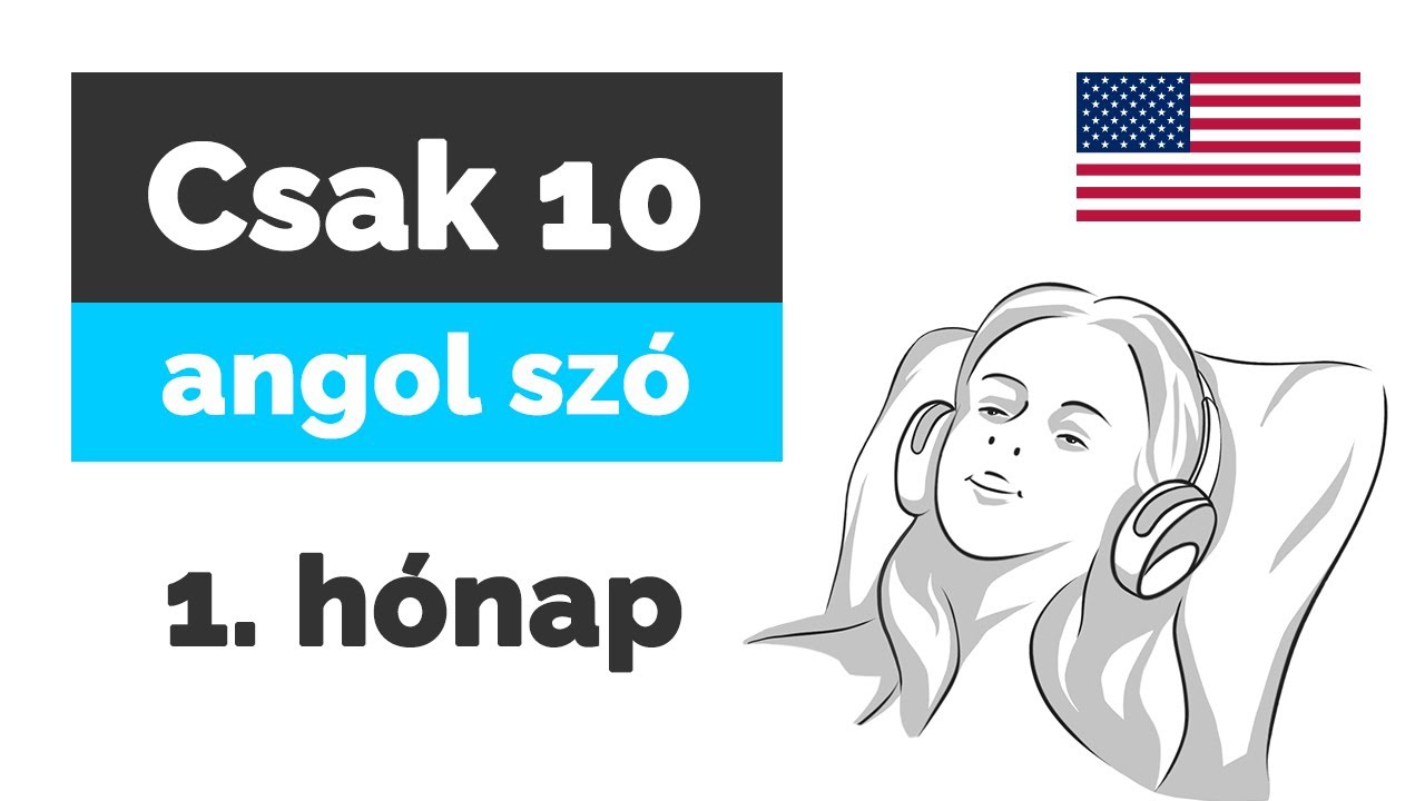 Csak 10 ANGOL szó NAPONTA 👉 1. hónap 👈 angol szavak kezdőknek