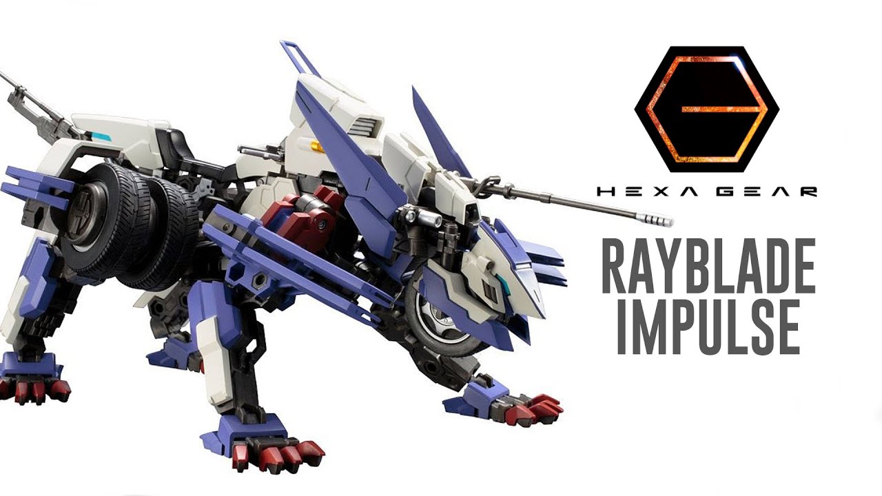 Hexa Gear Rayblade Impulse [Kotobukiya Product Preview] USA Gundam TV!