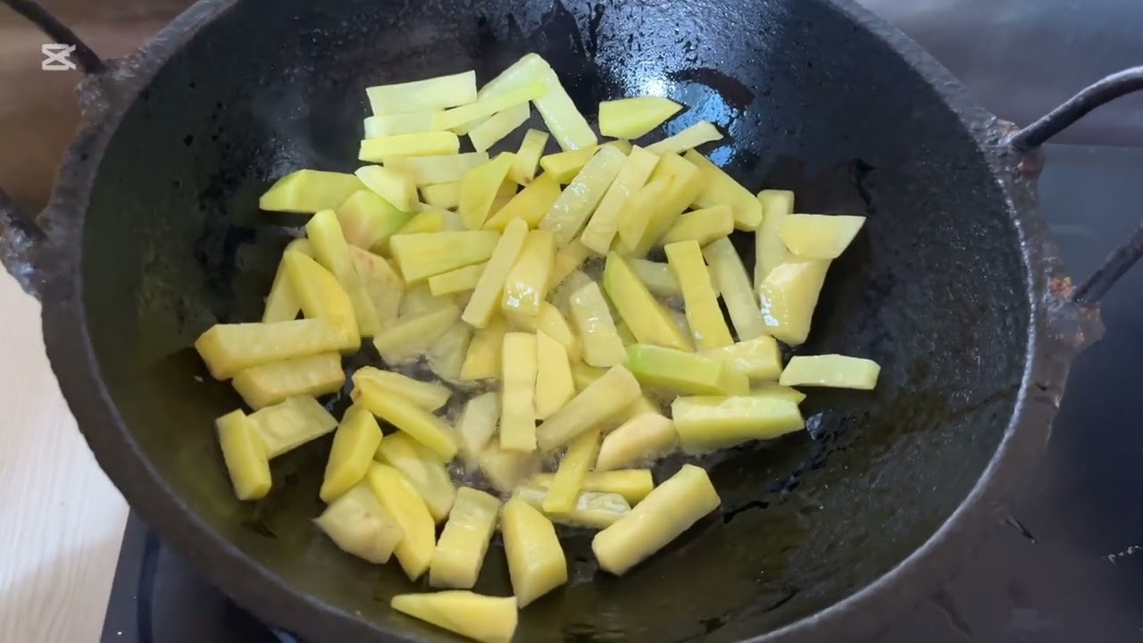 soyabean ra alu ko tarkari🌸