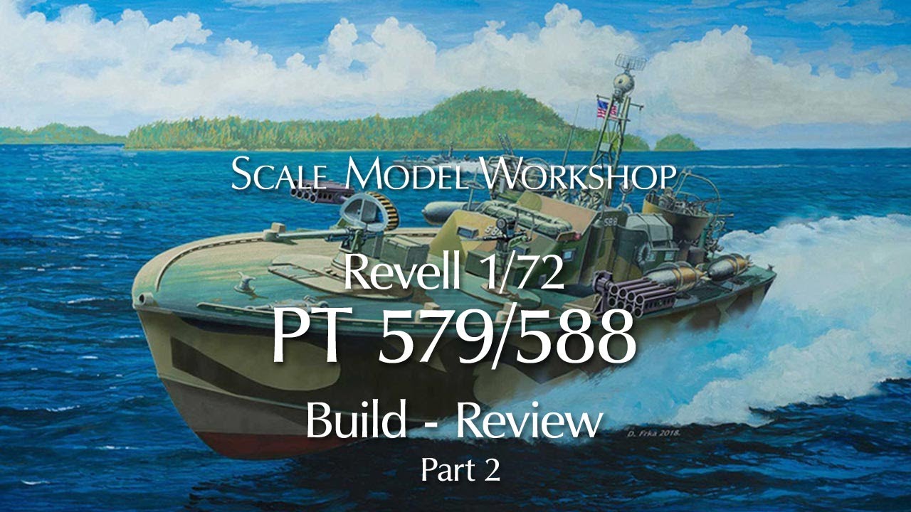 Обзор сборки Revell PT 579 / PT 588, часть 2