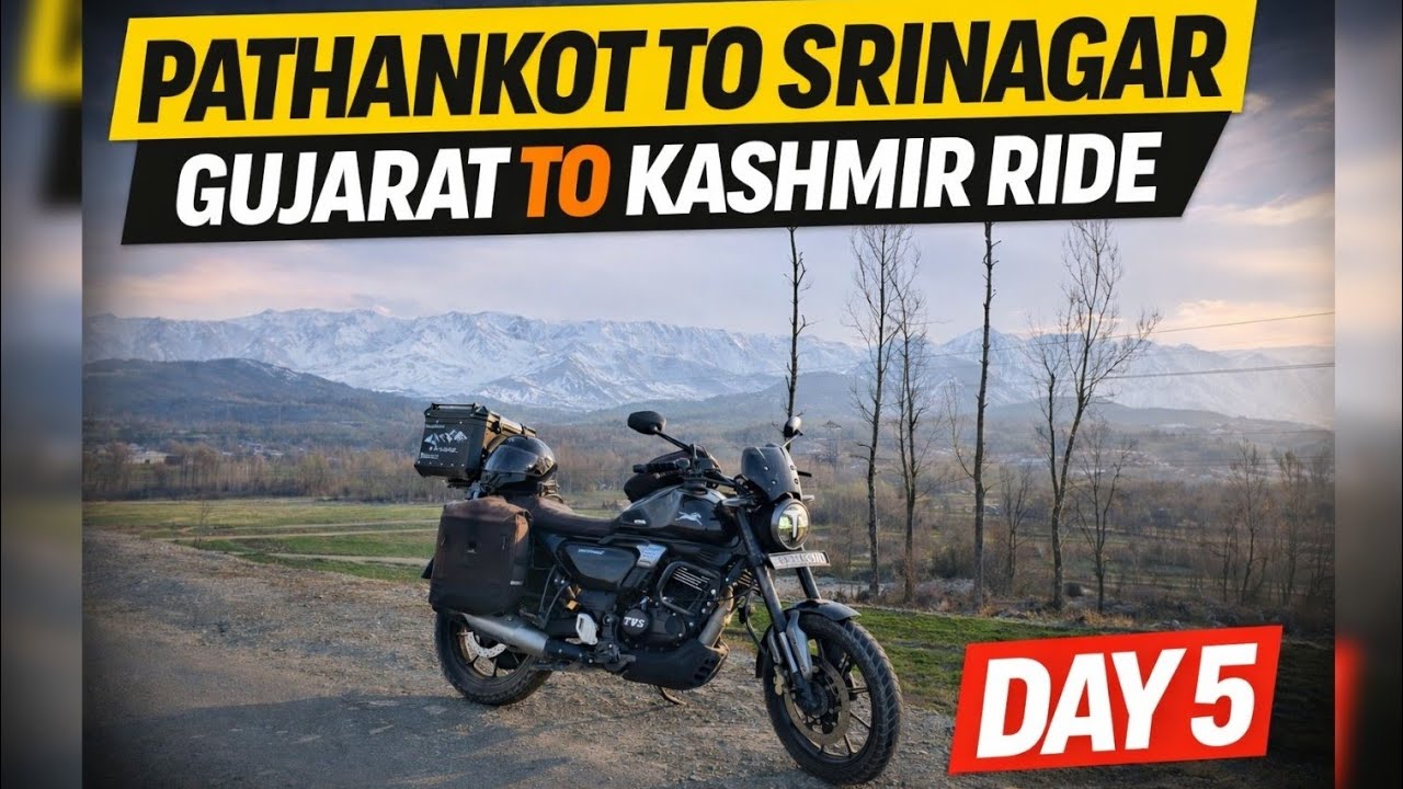 Pathankot to Srinagar | Gujarat to Kashmir Ride| Extreme adventure Ride