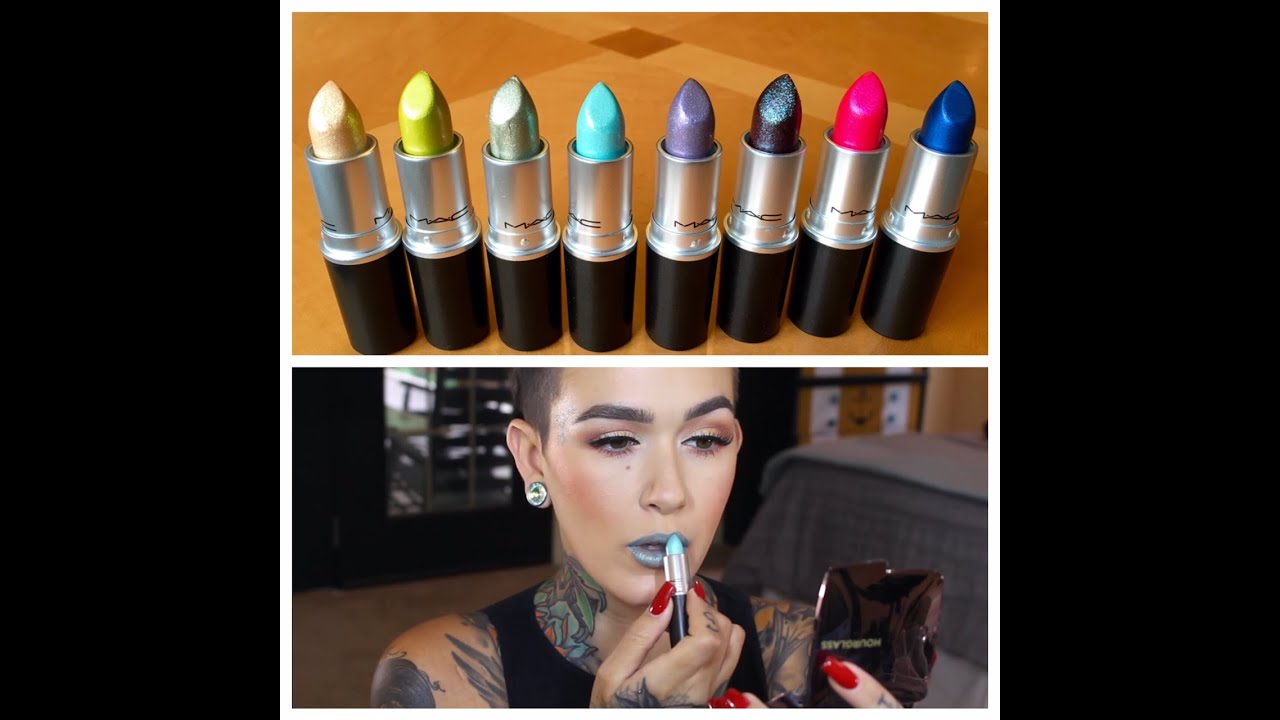 NEW MAC Frost Lip Collection Lip Swatches