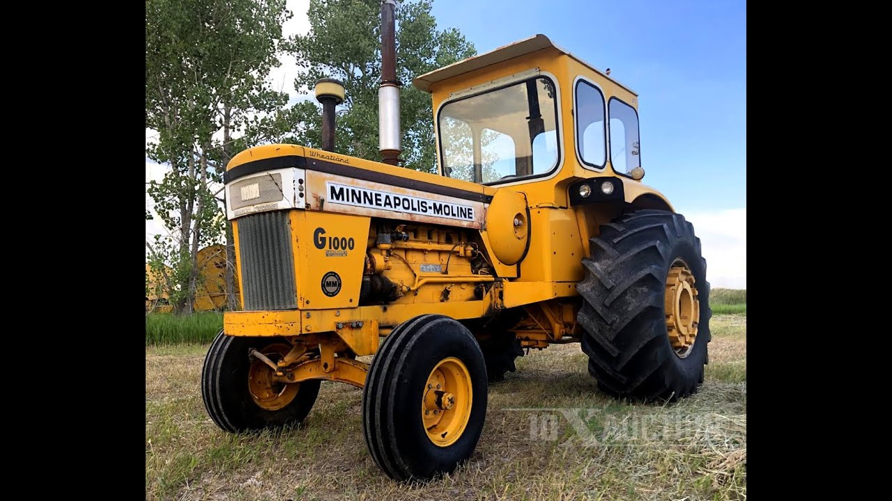 MINNEAPOLIS MOLINE G1000 (1969)  10X AUCTION (AuctionTime/TractorHouse)