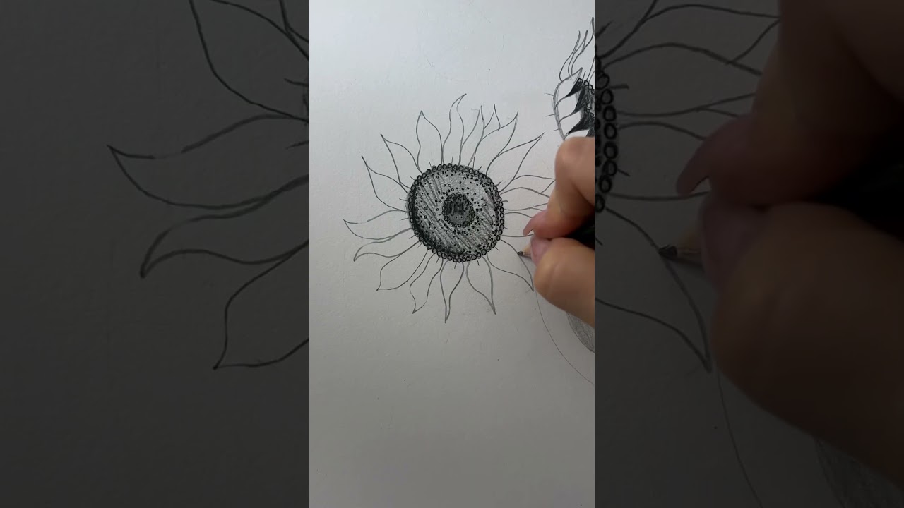 Sonnenblumen 🌻 einfaches Tutorial •