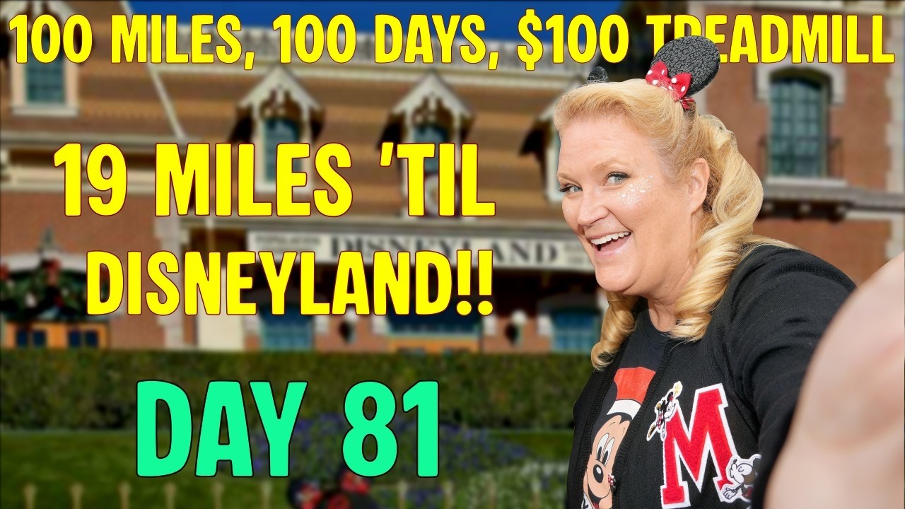 100 Miles, 100 Days, $100 Treadmill Day 81