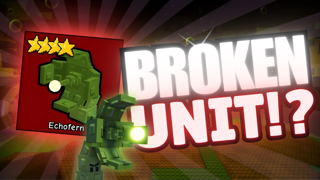 This Legendary Unit Is Better Than Most Exclusives... Garden Tower Defense
