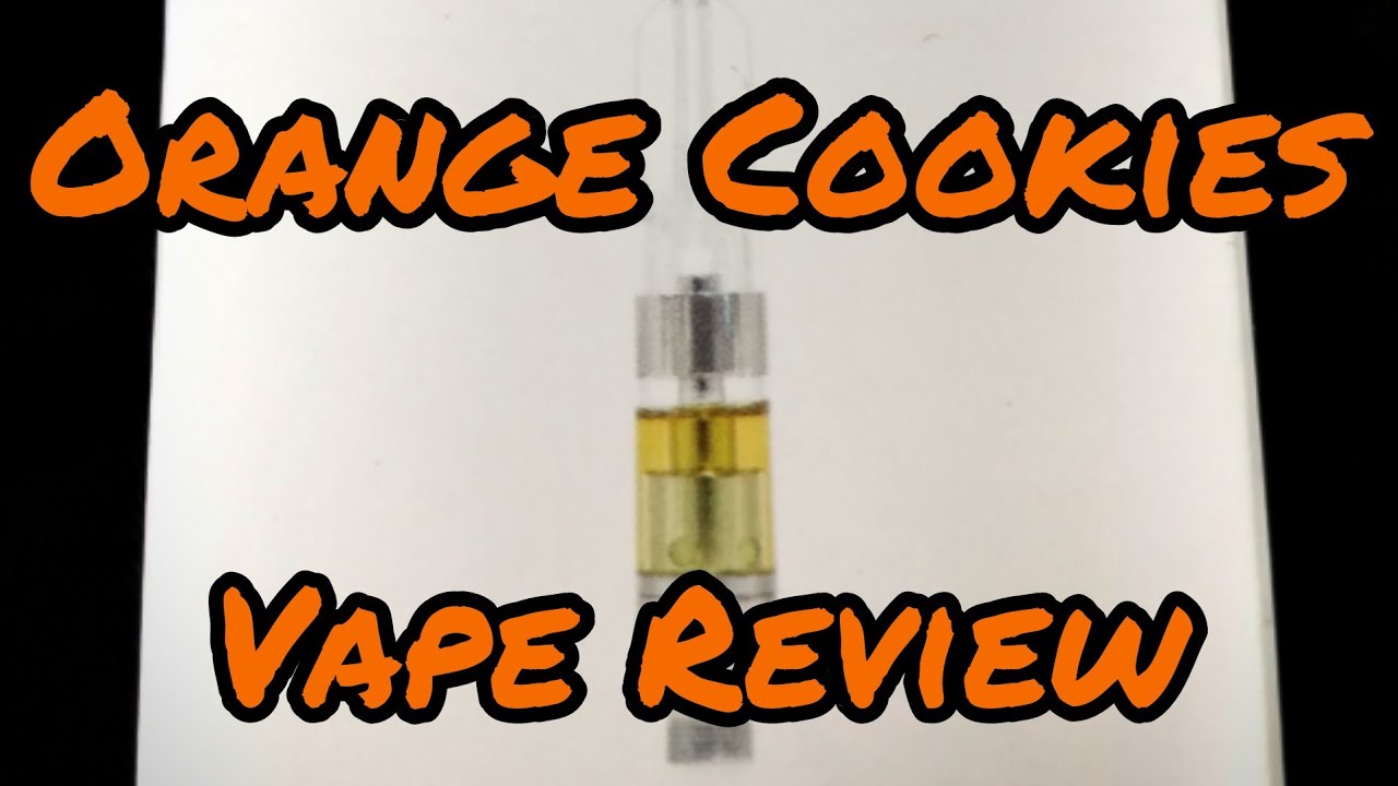 THC cartridge vape Review (420)- Orange Cookies