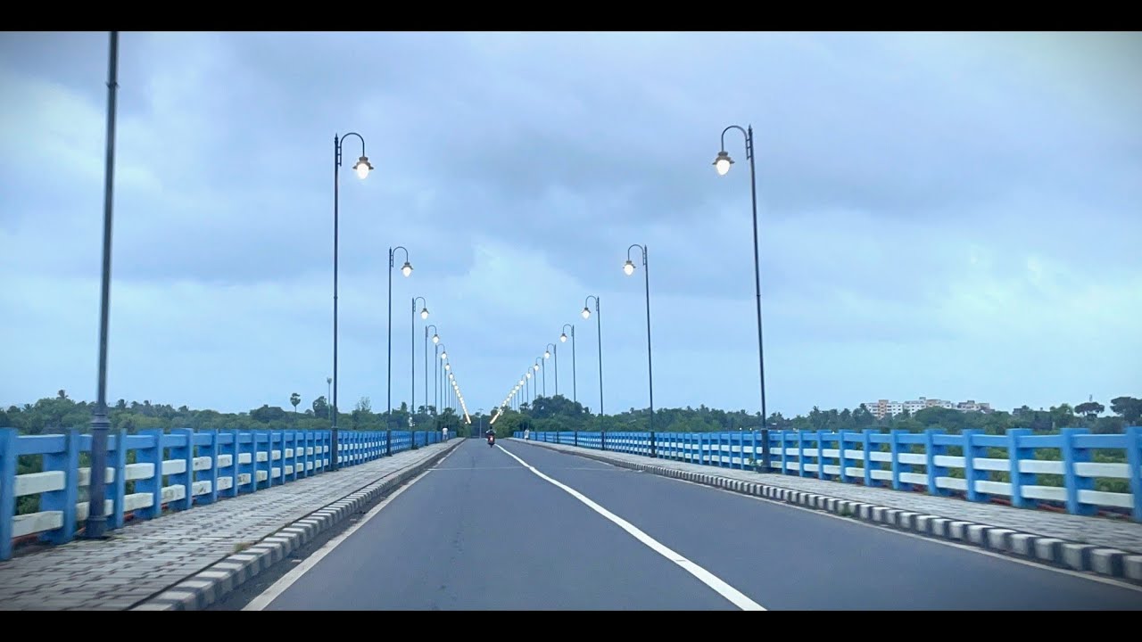 NANI DAMAN to MOTI DAMAN - Bridge Over Daman Ganga River