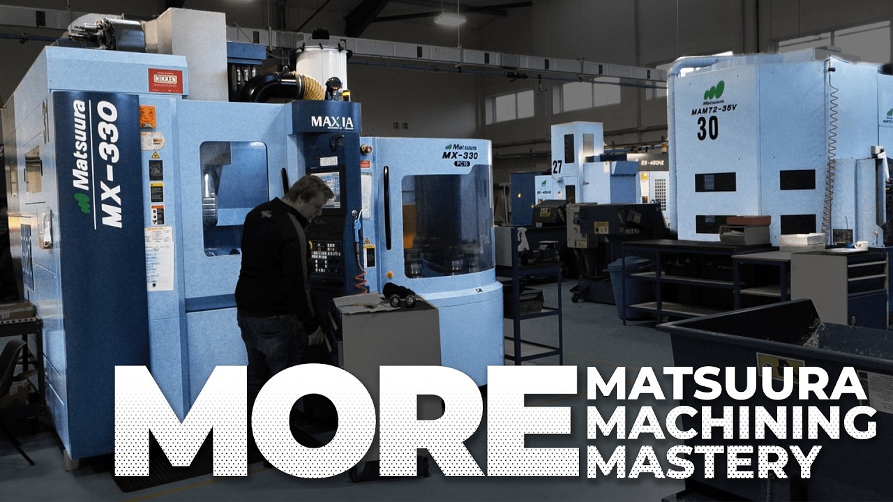 The spindles are always running – there’s no downtime.