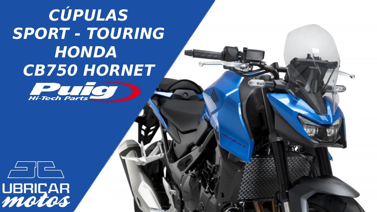 Cúpulas Honda CB750 Hornet | Puig Sport-Touring | Tutorial Montaje