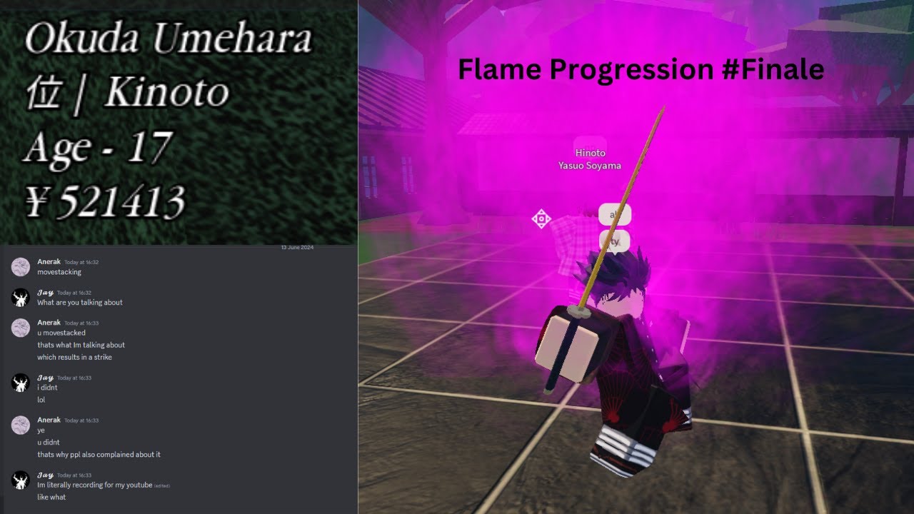 Solo Flame progression #Finale
