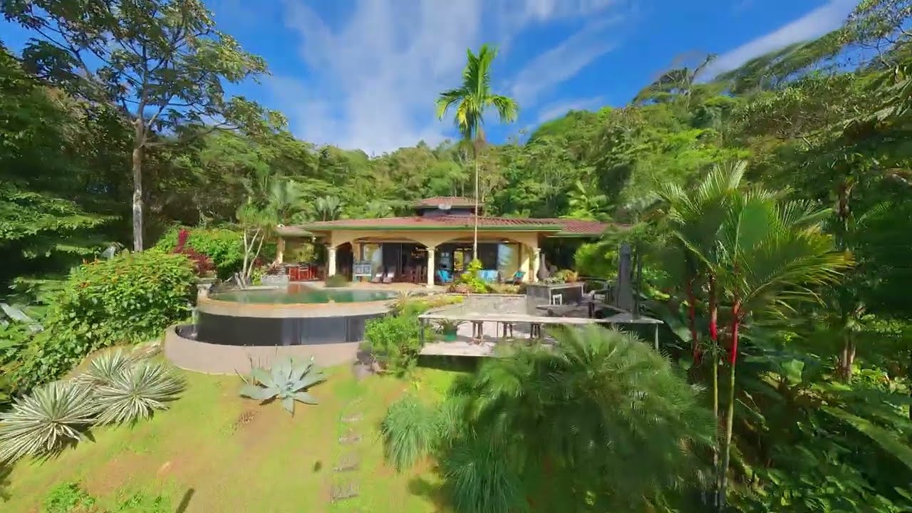 Private Villa with Guest House and Ocean Views in Escaleras, Costa Rica | Dominical Realty