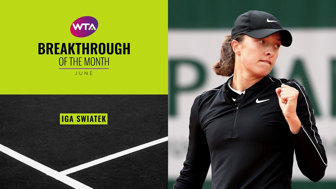 Breakthrough Player of the Month, June 2019 | Iga Swiatek