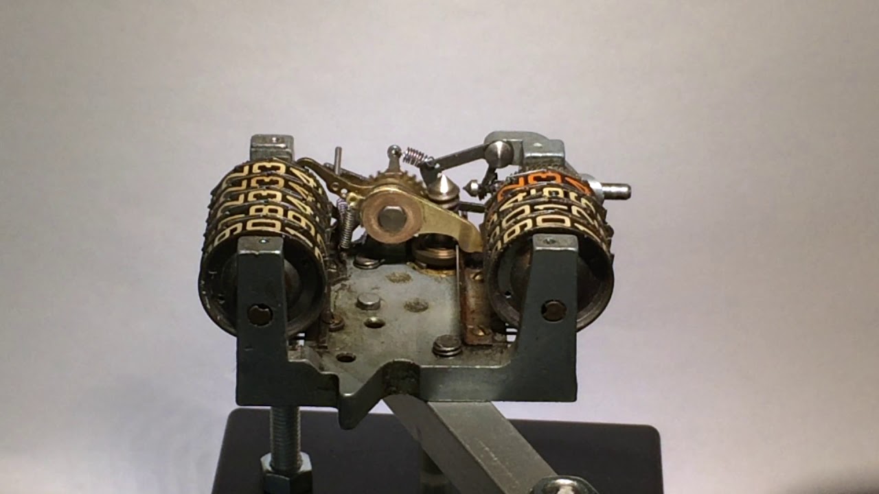 Smiths Chronometric Odemeter Mechanism