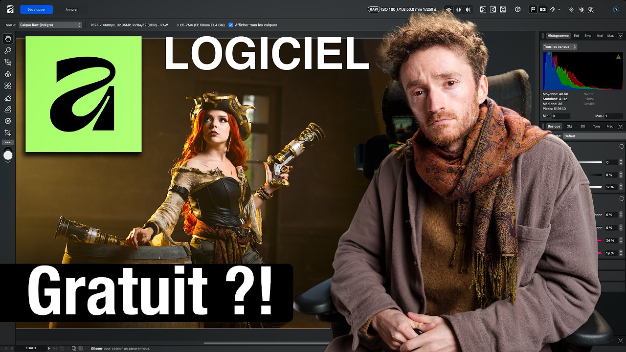 J’ai testé Affinity pour la première fois… et c'est gratuit !!!