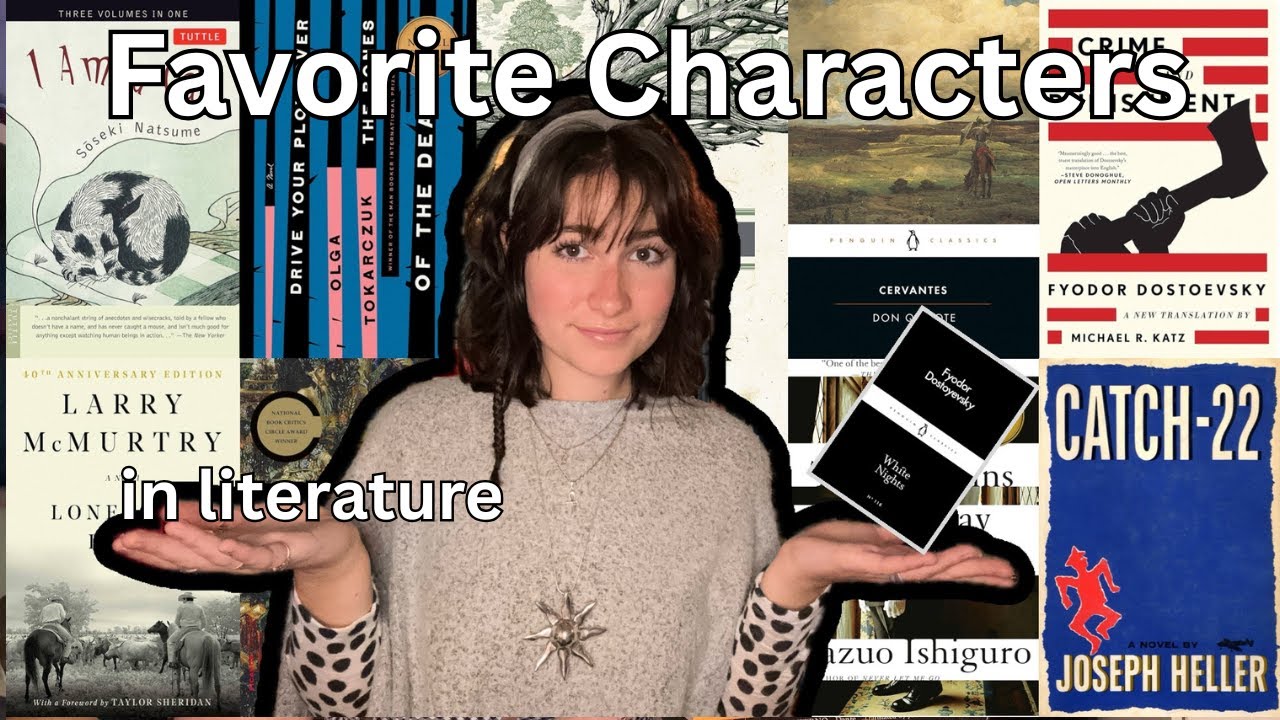 ТОП-10 ЛЮБИМЫХ ЛИТЕРАТУРНЫХ ПЕРСОНАЖЕЙ | Классика, литература, вестерн, современная литература