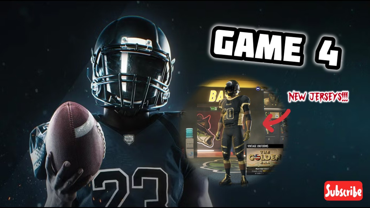 *MAXIMUM FOOTBALL* Dynasty Game 4 (3:0)