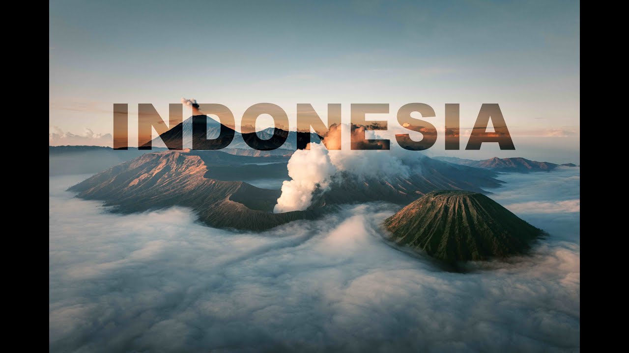 Indonesia in Cinematic Detail – From Volcanoes to Beaches 🌏 | 2024