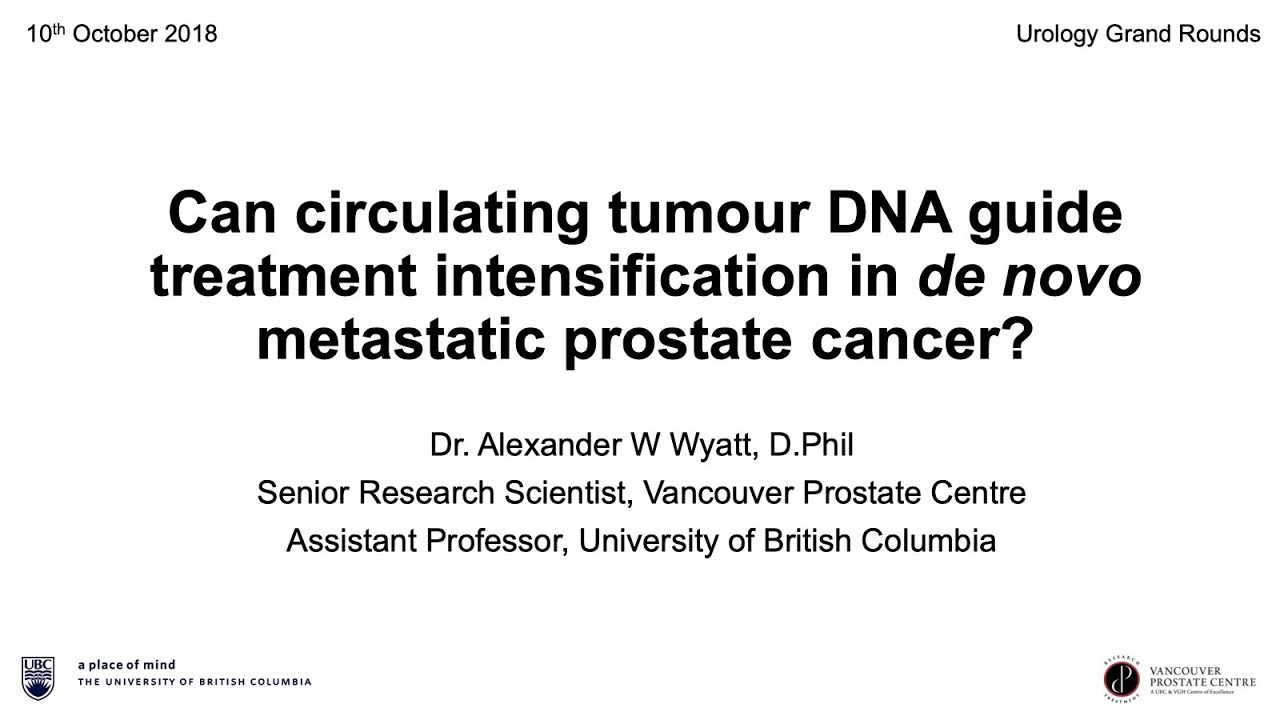Can circulating tumour DNA guide treatment intensification in de novo metastatic prostate cancer?