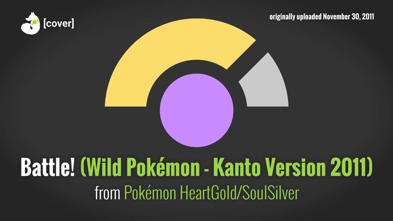 Battle! (Wild Pokémon - Kanto Version 2011) (from Pokémon HGSS) [cover by Kunning Fox]