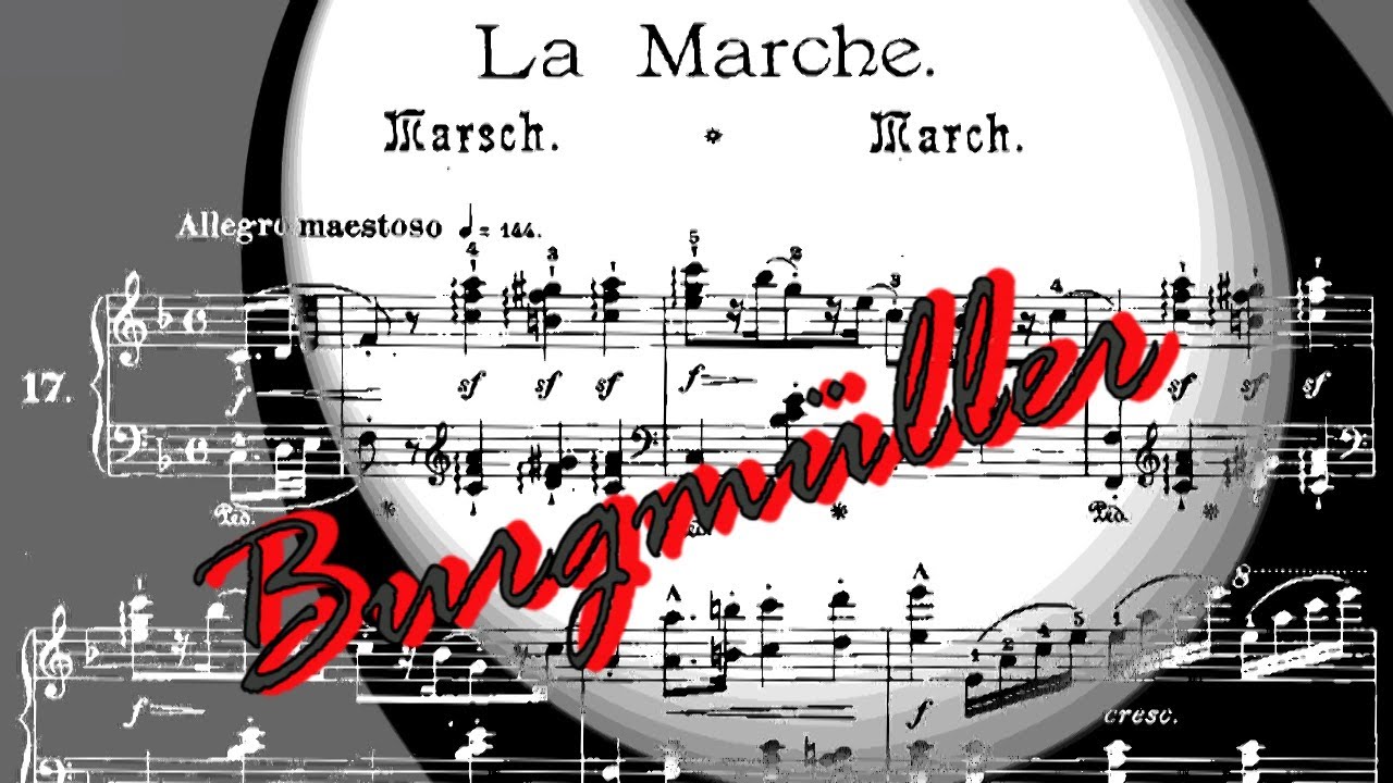 Friedrich Burgmüller - Marche op. 109 n.17