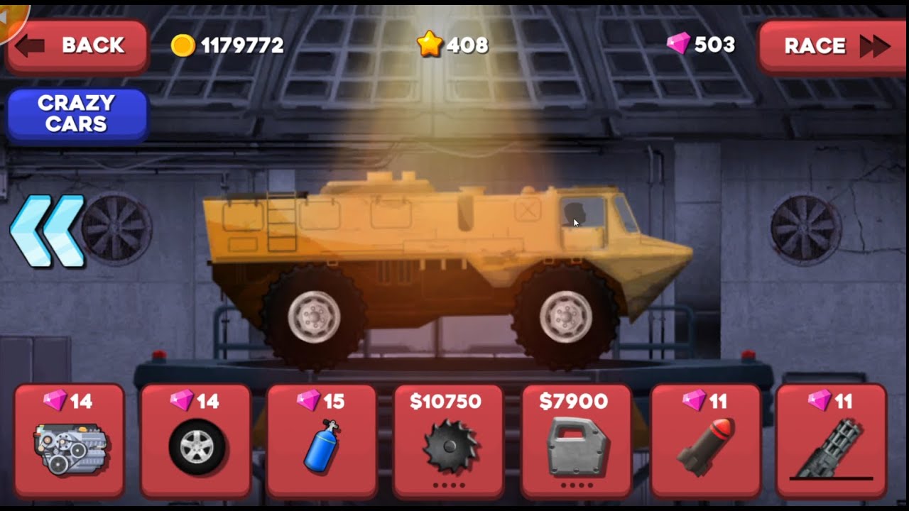 Death Chase 3 all the cars (insane!!)