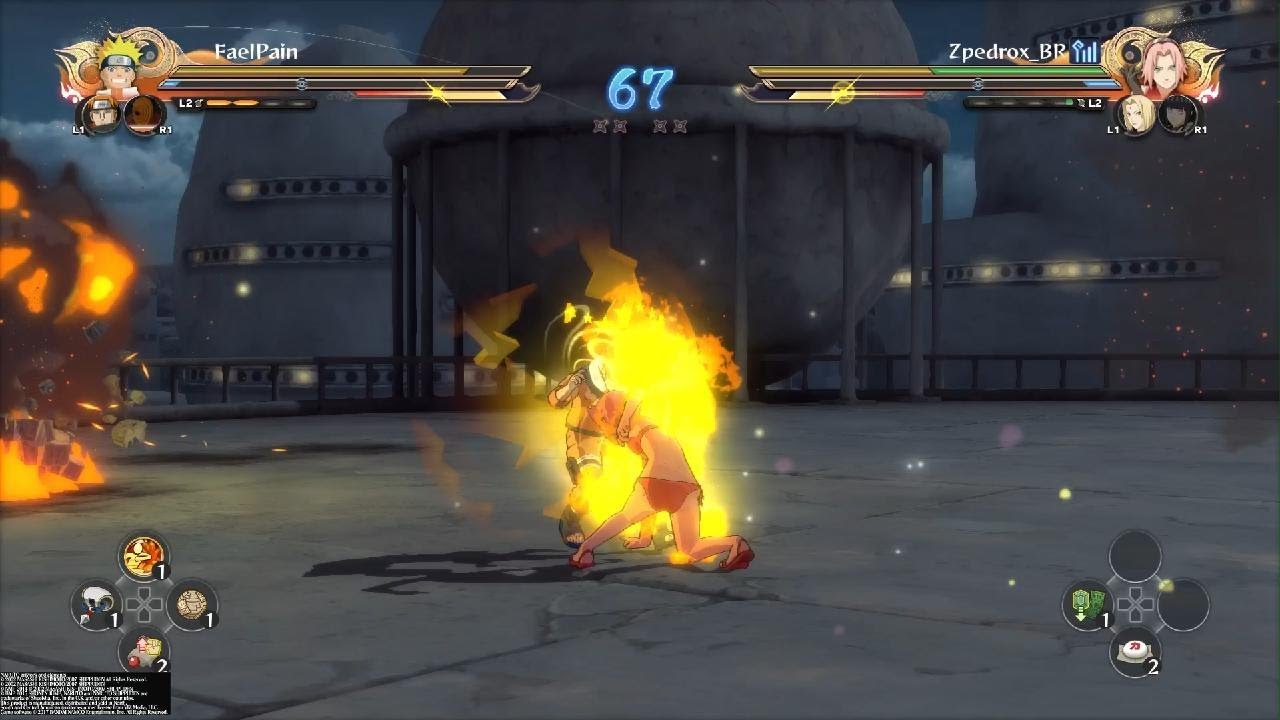 NARUTO SHIPPUDEN: Ultimate Ninja STORM 4: Naruto vs Tisunade Hinata e Sakura