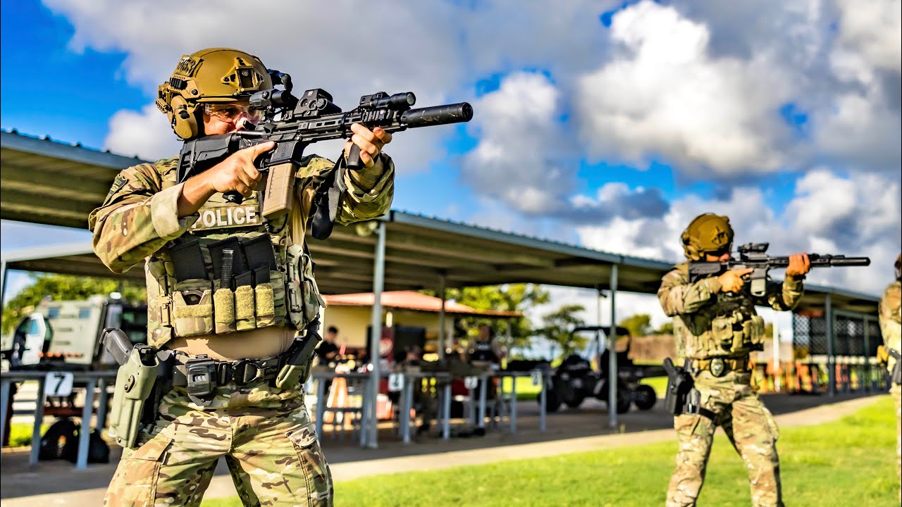 Texas City SWAT Team Training