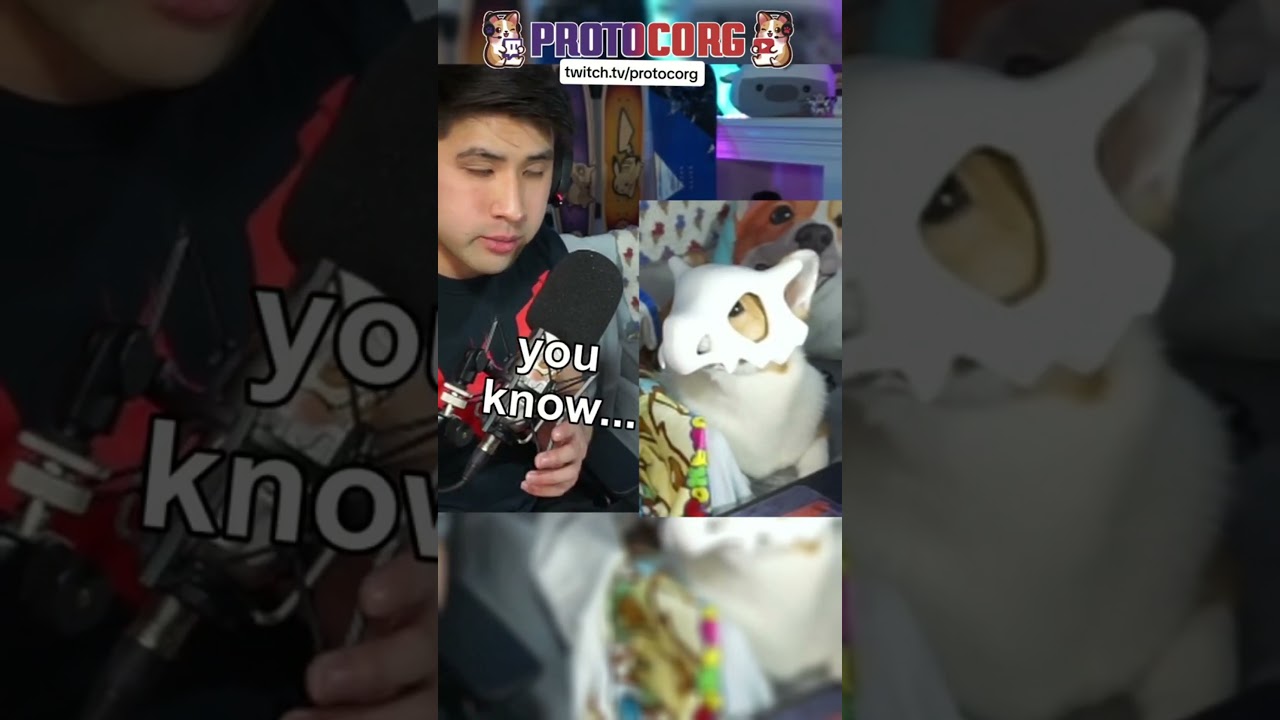 What A Cubone Sounds Like #corgi #streamer #cubone #pokemon #pokemoncosplay