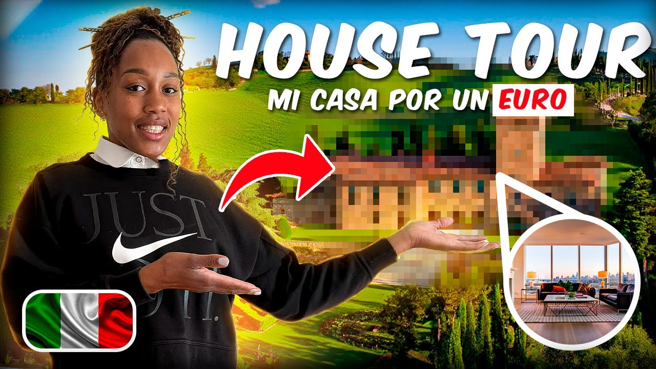 Así es mi casa de 1 euro en Italia | House Tour real.