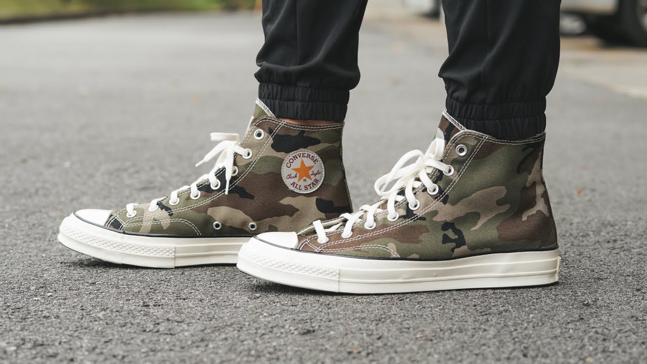 CARHARTT X Converse Chuck 70 High (Camo Olive) REVIEW & ON-FEET
