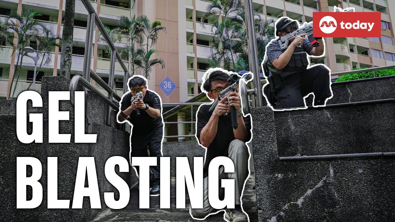 What is gel blasting?