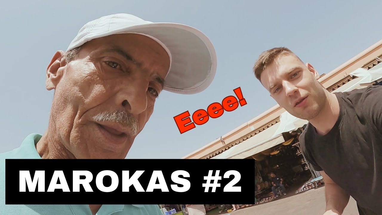 MAROKAS, BANDAU UŽPI*T SCAMERIUS