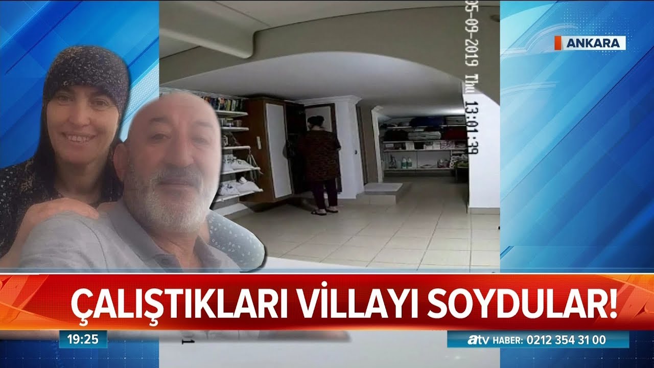 Çalıştıkları villayı soydular! - Atv Haber 27 Mayıs 2019