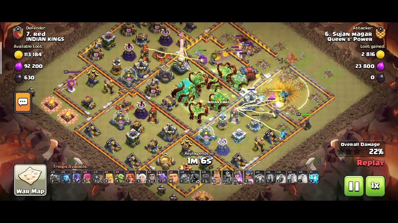 The Best CoC Clan War Attacks Ever !✌️🎮