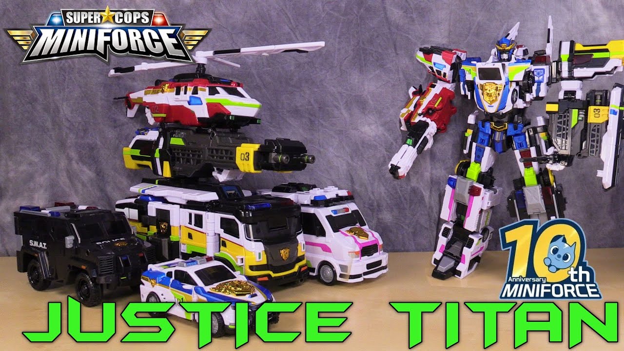 Познакомьтесь с новым MiniForce JUSTICE TITAN
