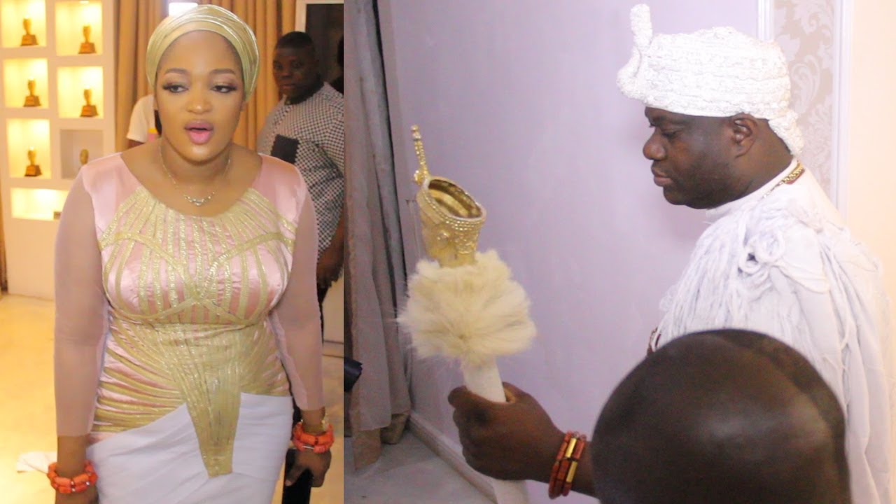 HILLARIOUSLY OONI OF IFE STORM IN OLORI NAOMI OGUNWUSI BIRTHDAY DINNER PARTY