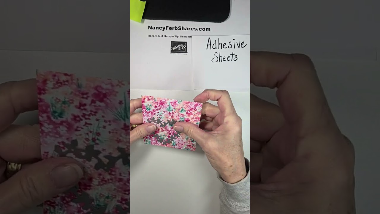How to Use Adhesive Sheets for die cutting