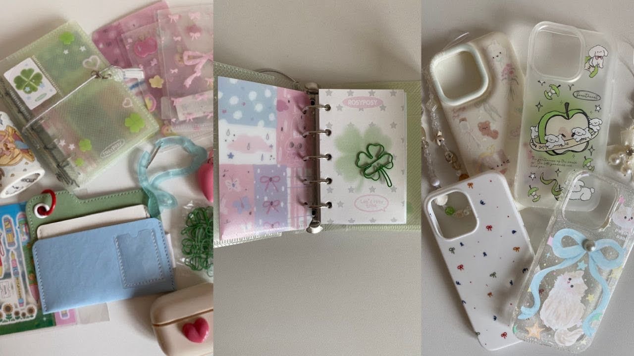Распаковка с AliExpress и Джум / блокнот на кольцах М5 / чехлы для телефона