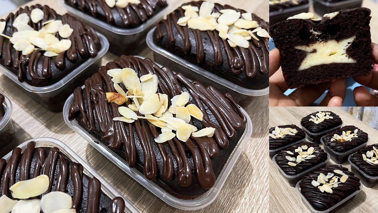 Tanpa OVEN & MIXER bisa buat INSERT CHEESECAKE BROWNIES super lembut, nyoklat, creamy RAMAH PEMULA