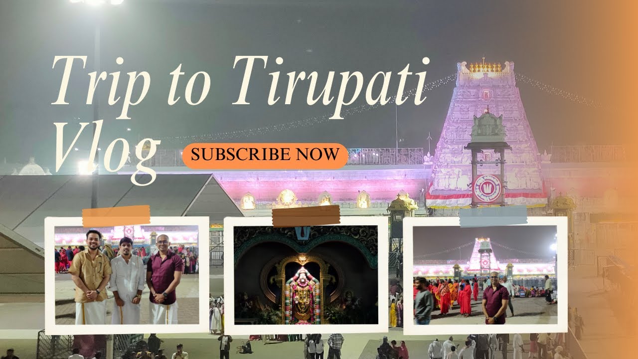 Srisailam Jyotirlinga to Tirupati Balaji | Divine Travel Vlog 🙏