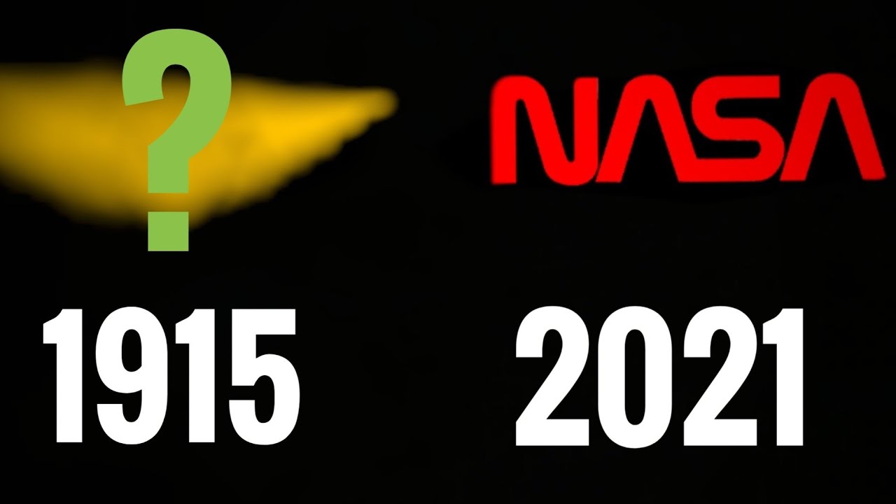 Ewolucja loga NASA (1915-2021)