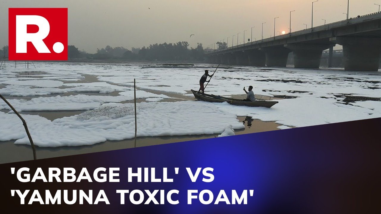 BJP Leaders Expose AAP Govt's Inaction In Cleaning Toxic Foam From Yamuna River | Ground Report