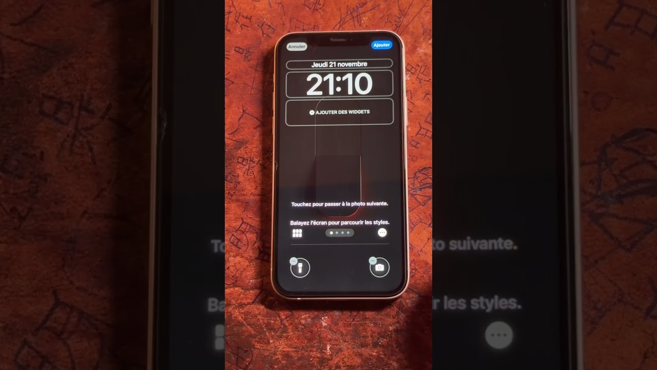 VOICI COMMENT AVOIR CE FOND D&rsquo;&Eacute;CRAN VIRAL 🥰#fou #viral #apple #iphone #smartphone #tech #asthetic