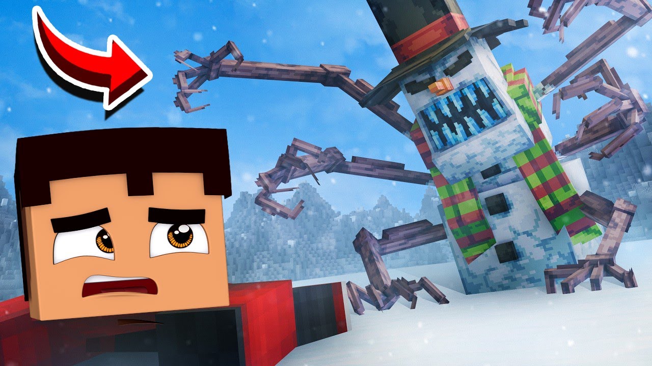 საშიში თოვლის კაცის ფილმი ქართულად - Minecraft